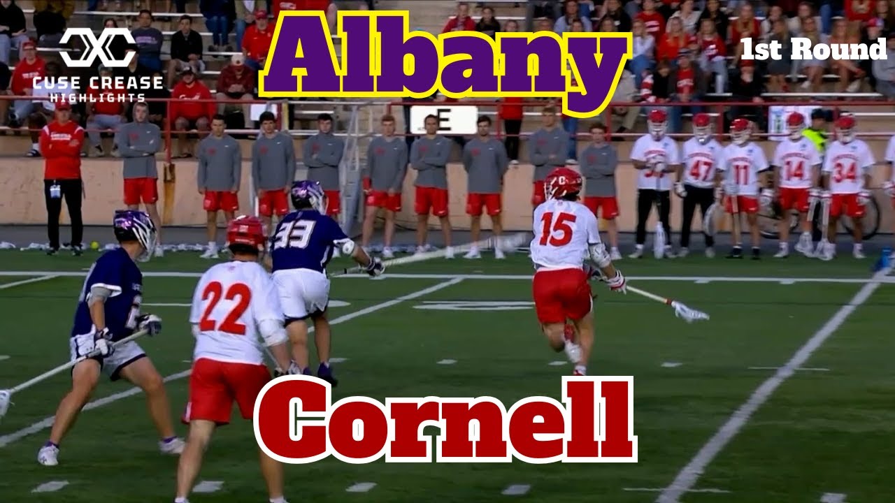 Albany vs Cornell NCAA Lacrosse Tournament Highlights