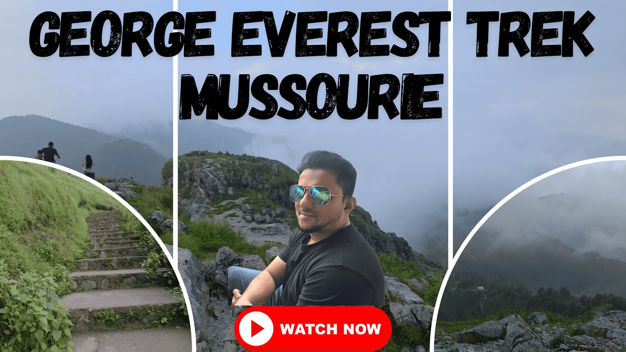 Foggy Trails & Epic Views 🌫️🏞️ – George Everest Peak Trek, Mussoorie