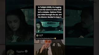 In Twilight 2008, The Logging Truck That Seems To Drive Itself Isnt A Mistake. Optimus Prime Just