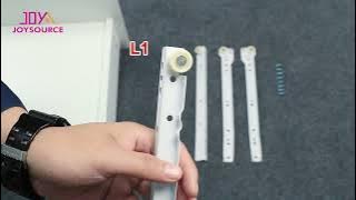 how to fix bottom mount drawer slide