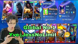 Global No.1 Yveနဲ့JessNoLimit တဲ့😬