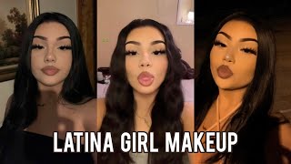 Latina makeup tutorials //tiktok compilation