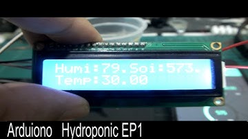 Arduino + Hydroponic = ardroponic