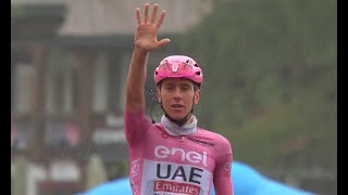 Cycling - Giro d'Italia 2024 - Tadej Pogacar easily wins Giro stage 16... in the rain !