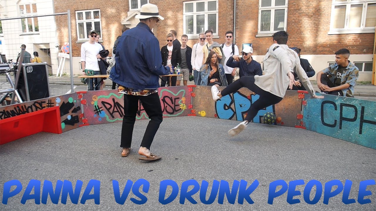 Pannas vs Drunk people in Copenhagen