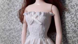 인형옷만들기/Barbie summer dress