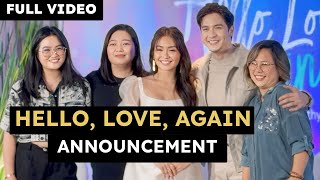 [FULL VIDEO] KathDen's HELLO, LOVE, AGAIN Announcement | KATHRYN Bernardo and ALDEN Richards