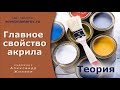 Главное свойство акрила о котором вы должны знать!