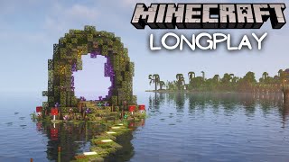 Minecraft Hardcore Longplay - Overgrown Ocean Nether Portal (No Commentary) Relaxing Gameplay 1.20.1