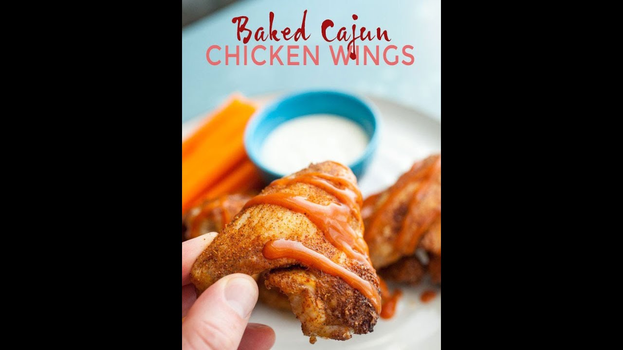 Baked Cajun Chicken Wings Restaurant Style Perfect for the day