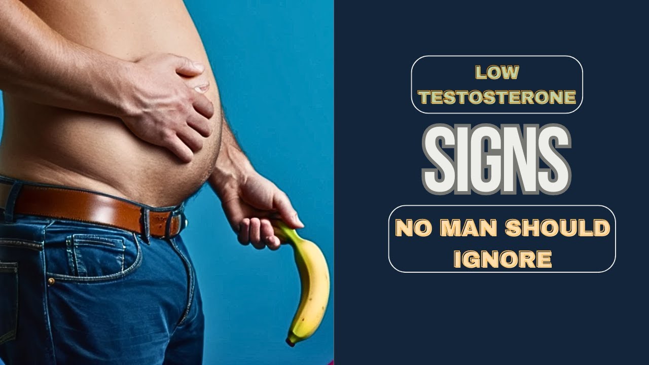 10 Signs Of LOW Testosterone Every Man Should KNOW! - YouTube
