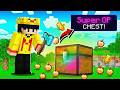 USING SUPER OP CHESTS TO SURVIVE 100 DAYS IN HARDCORE MINECRAFT!