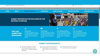 Submitting Resources to the Rwanda Compass