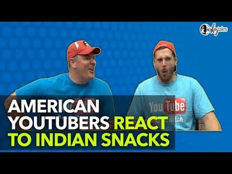 Americans React To Indian Snacks - Randy Santel Special - You VS Food - Episode 4 | Curly Tales
