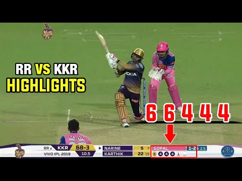 RR VS KKR Full Match Highlights || Kolkata Knight Riders Vs Rajasthan Royals Highlights 2020