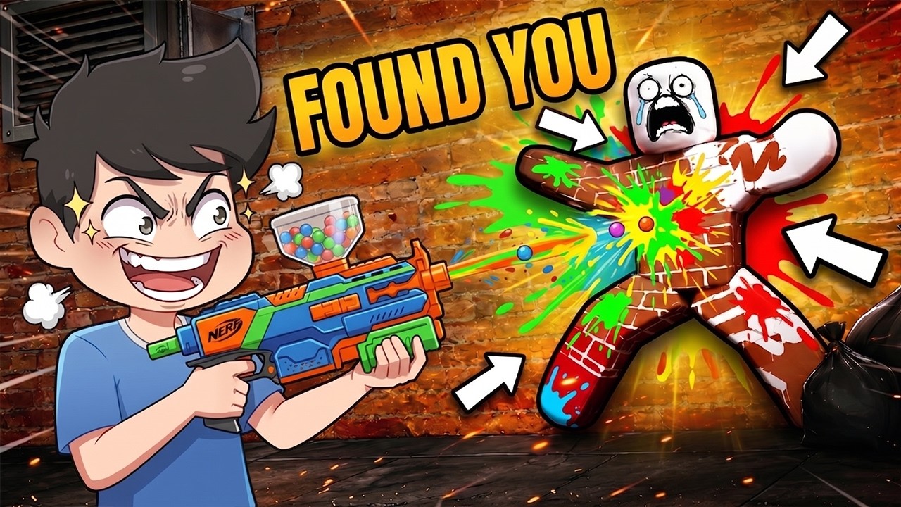 I FOUND THE BEST HIDING SPOT in ROBLOX | Paint and Seek