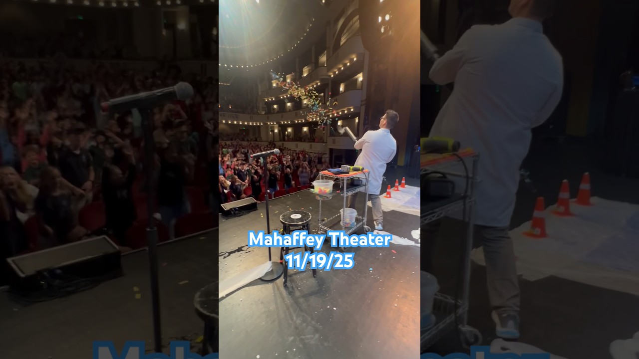 Amazing show at The Mahaffey on 11/19/25! #tshirt #stem #theatre