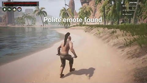 Conan Exiles Polite clap emote location