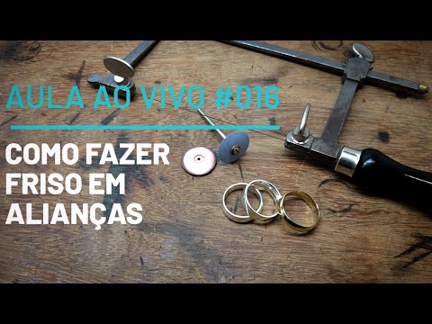Aula Ao Vivo #016 - Como Fazer Friso em Alianças