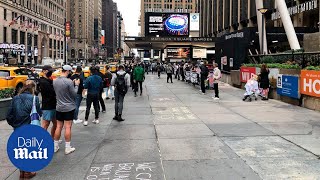 2020 Election: Long lines in New York on first day of early voting