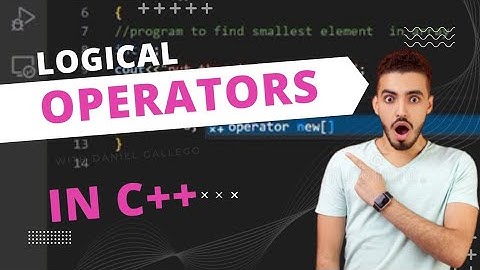 logical operators in c++ 🤔 | operators in (Hindi) #programming #youtube