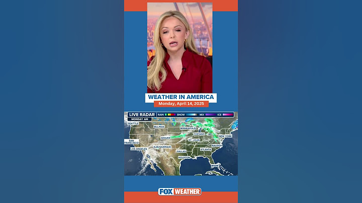 Weather in America: April 14, 2025