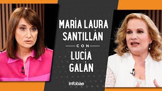 Lucía Galán con María Laura Santillán: 'Yo sé estar sola'