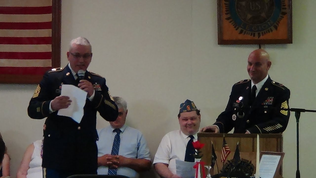 2019 McClure Memorial Day Service at Legion Part No. 1 YouTube