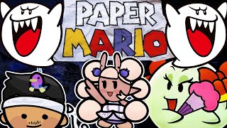 SPOOKY MONTH - Moth Plays Paper Mario BLIND - Feat. @JuniPurwood