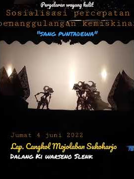 Ki Warseno slenk #wayangkulit #wayangsolo #wayang