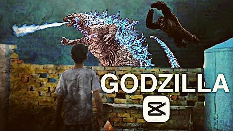 Godzilla Video Editing in Capcut and prisma | Mobile VFX | Video editing tutorial |