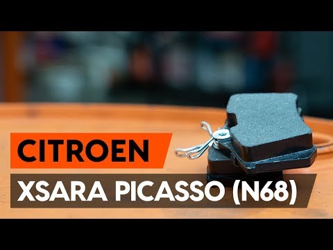 Как заменить передние тормозные колодки на CITROEN XSARA PICASSO (N68) [ВИДЕОУРОК AUTODOC]