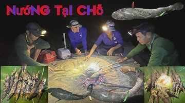 Xiệt đêm cá lóc nướng ăn tại chỗ quá đỉnh luôn cả nhà ơi @utdeodongthap 