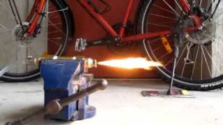 Crazy Rocket Engine -- Static Test (#1)