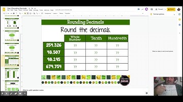 Day 2 Rounding Decimals - Google Slides