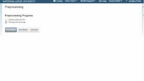 Import Zip File in D2L (D2L 10.0)