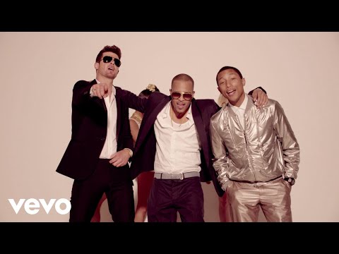 Robin Thicke - Blurred Lines ft. T.I., Pharrell (Official Music Video)