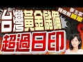 2024第一季全球黃金儲備國數據出爐! 台灣亮了 | 台灣黃金儲備 超過日印【麥玉潔辣晚報】精華版@CtiNews