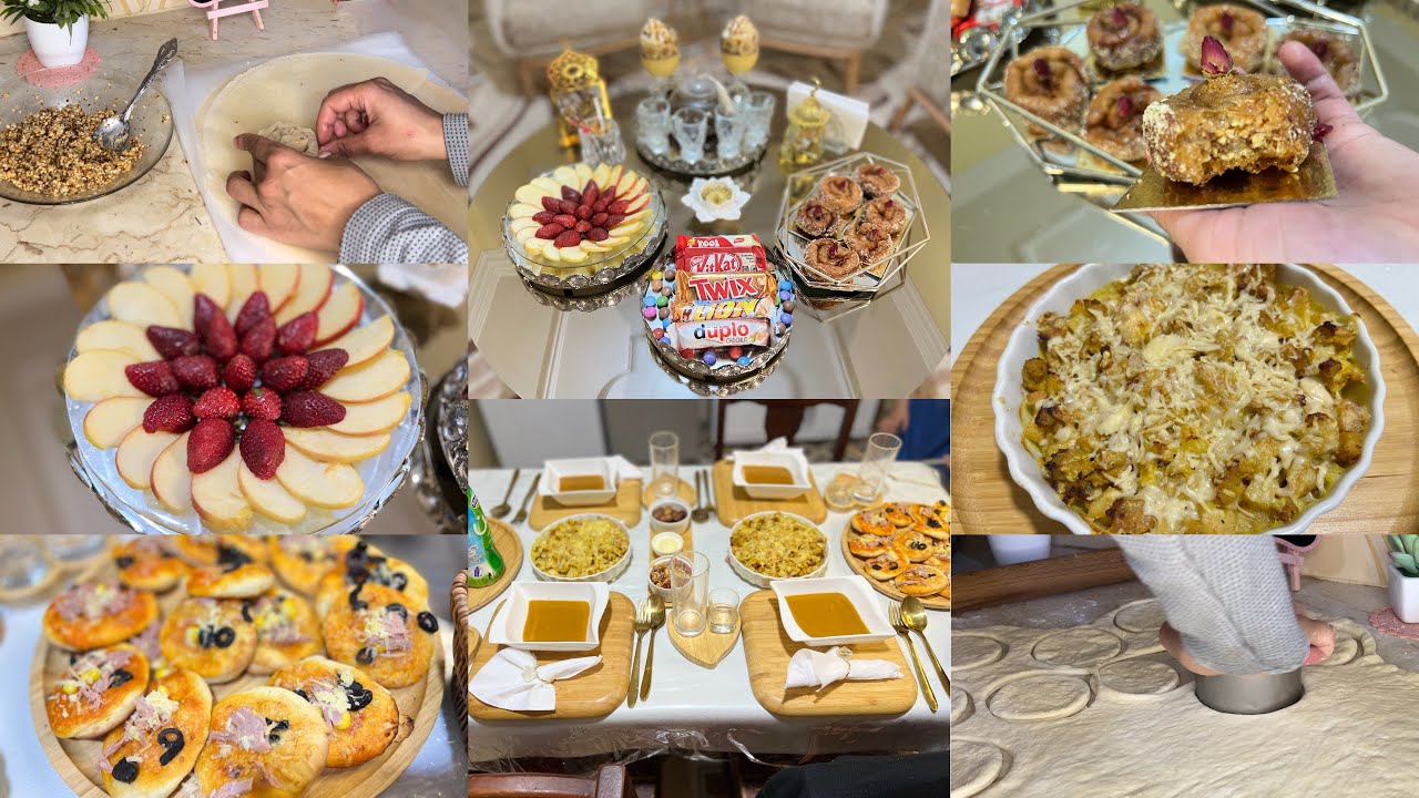 اقتراح طاولة افطار اليوم7 محنشات حاوين على وڤفة توجديهم🍯ڤراتان شاوارما تقتل بالبنة سهرية بالموجود🥰