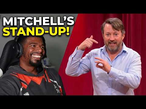 American Reacts to David Mitchell's Incredible Stand Up Comedy Attempt | Last One Laughing UK
