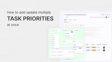 How to Update Multiple Task Properties At Once