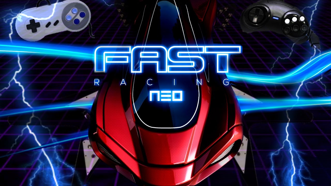 Let's Play Fast Racing NEO(Wii U) - Retro Shred