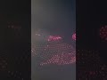 Drone Show with 500 drone(TTukseom Hangang Park, Seoul, South Korea)