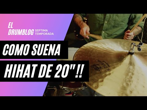Como Suenan unos HiHat de 20"?? | El Drumblog