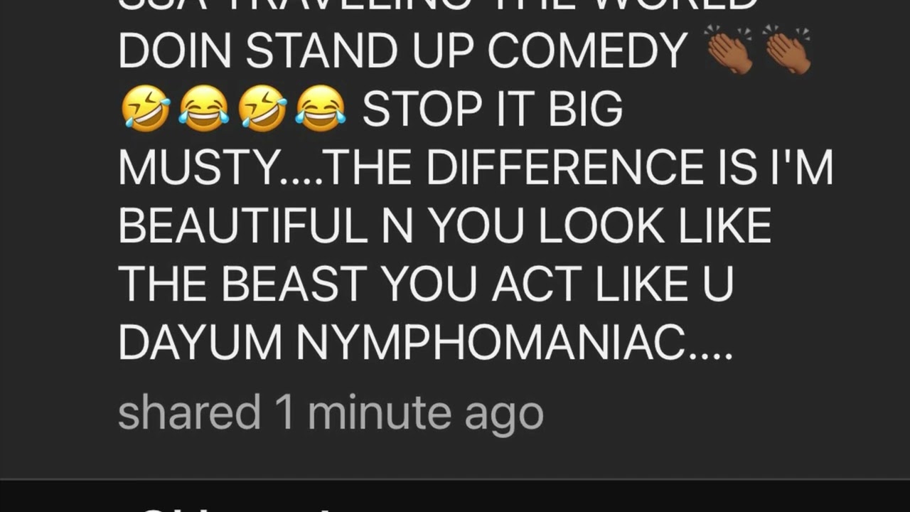 Find something constructive to do like clean that filthy apartment!