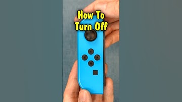 How to Turn Off a Nintendo Switch Joy-Con Controller #switch #nintendoswitch