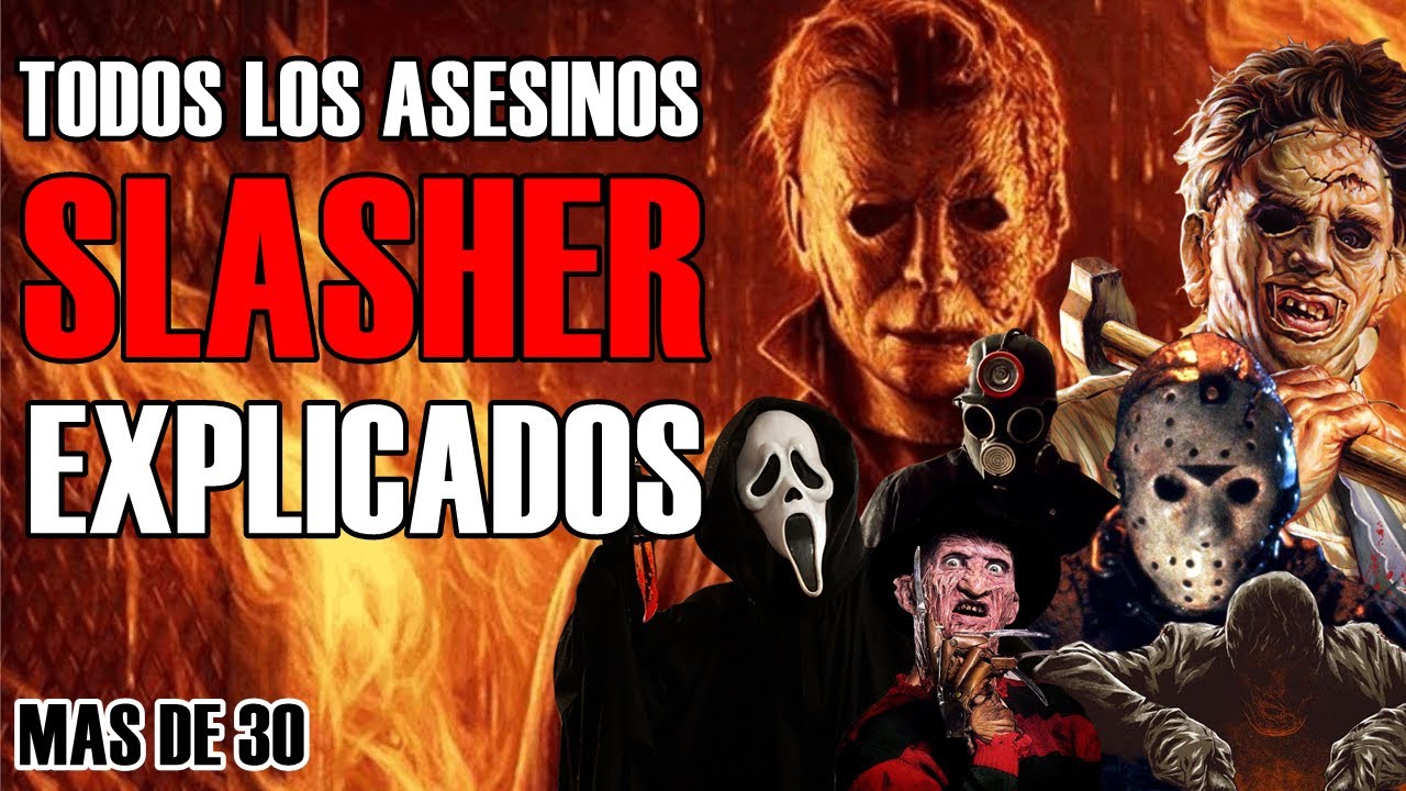 Todos los VILLANOS SLASHER del cine EXPLICADOS