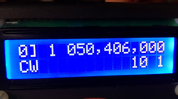 Beacon 6mt ultimate3s qrss wspr