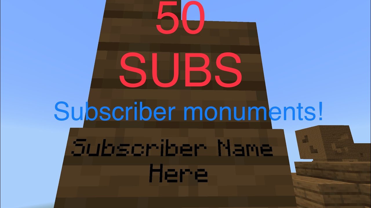 Making houses for subscribers! 50 Subs Special #11 - YouTube