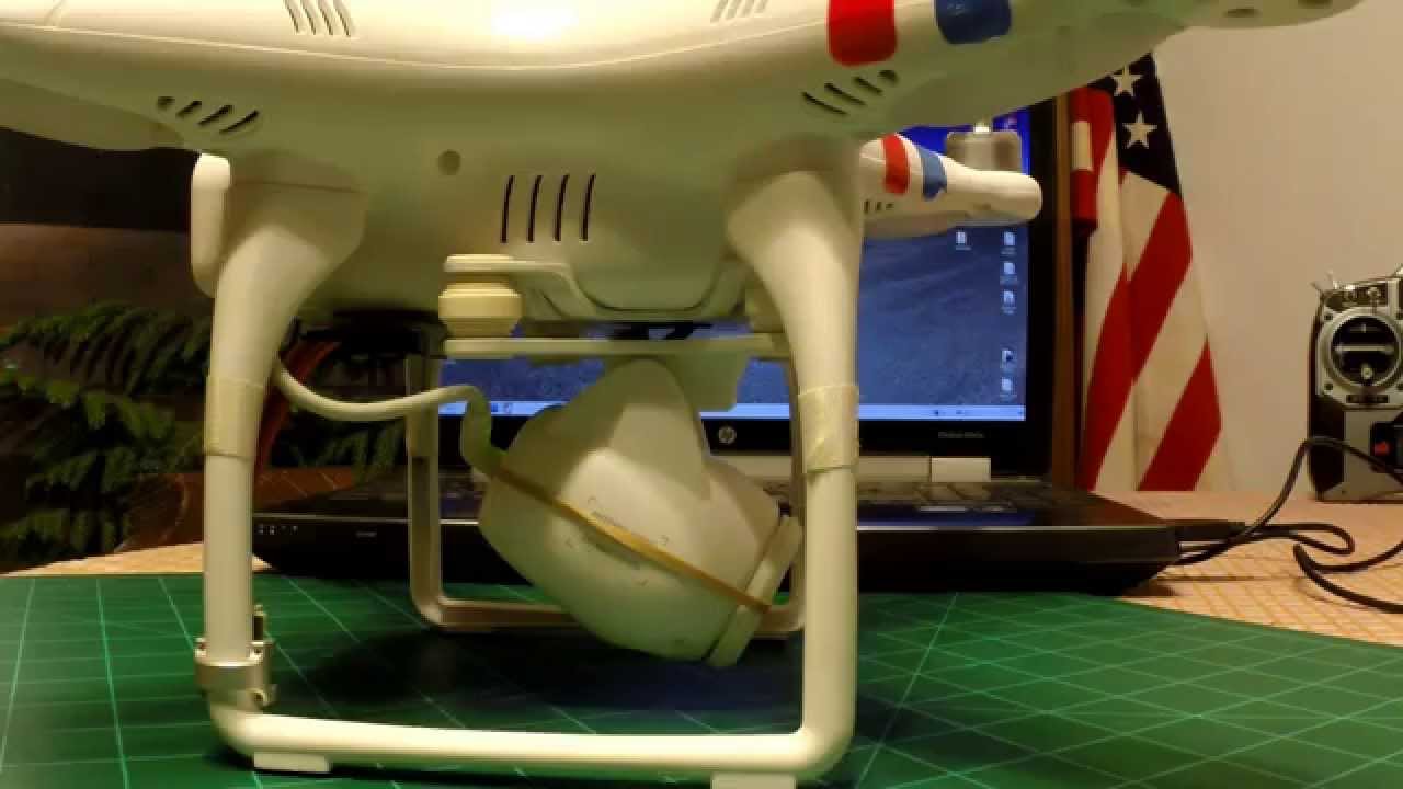 Phantom 2 Vision Camera Pitch Gimbal Servo Replace with HS5055MG Part ...